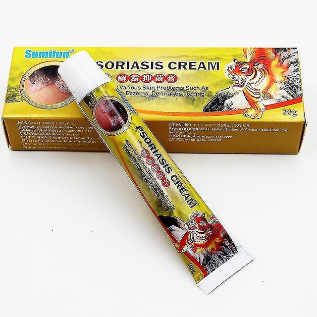 1pc Anti Fungal Cream Tiger Balm Herbal Ointment Eczema Pruritus Dermatitis Itch on Productcaster.