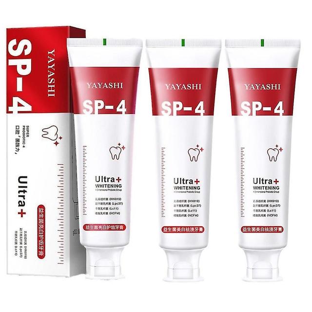 1-3x 2024 New Sp-4 Probiotic Toothpaste, Yayashi Sp-4 Toothpaste Whitening-E on Productcaster.