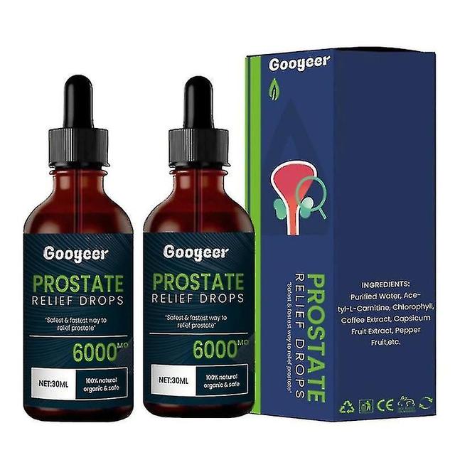 2pcs Gouttes de traitement de la prostate, gouttes de soulagement de la douleur de la prostate, soutien de la santé de la prostate on Productcaster.