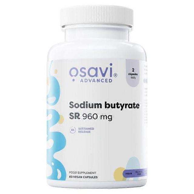 Osavi Natriumbutyraat SR 960mg Capsules 60 on Productcaster.