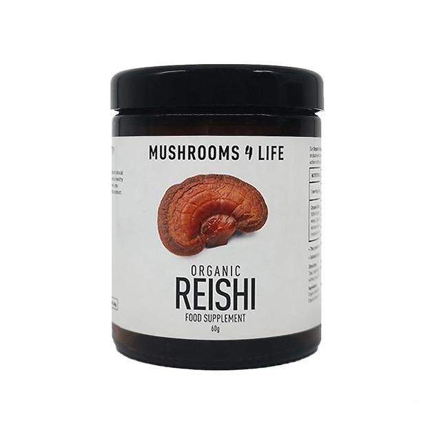 Mushrooms4Life Huby 4 life Bio Reishi prášok 60g on Productcaster.