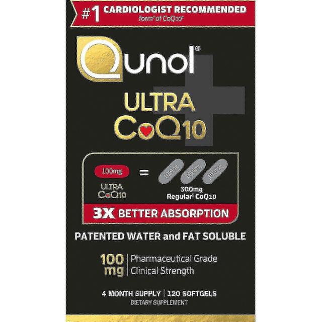 Qunol ultra coq10 suplemento dietético cápsulas blandas, 120 ea on Productcaster.