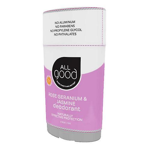 All Good Rose Geranium & Jasmine Deodorant ,72 Grams on Productcaster.