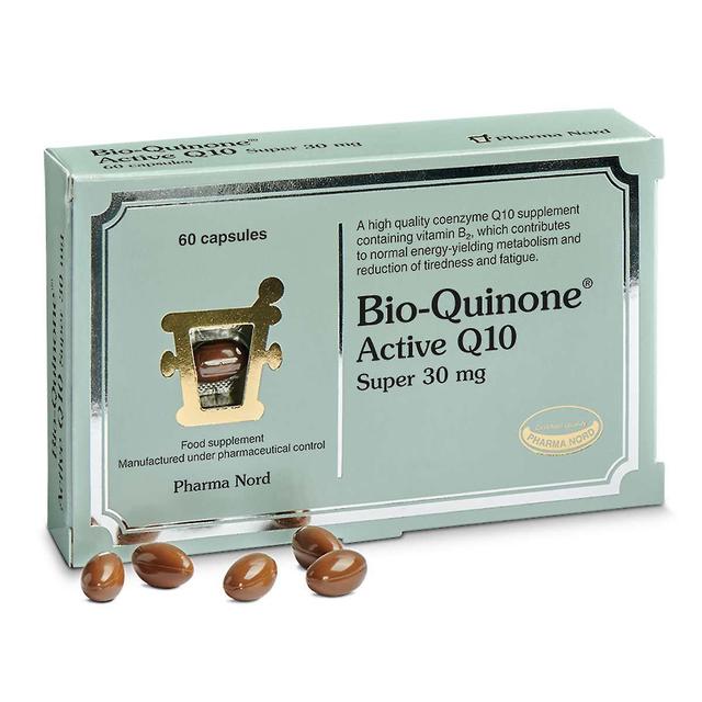 Pharma Nord Bio-Quinone Active Q10 Super 30mg - 60 Capsules on Productcaster.