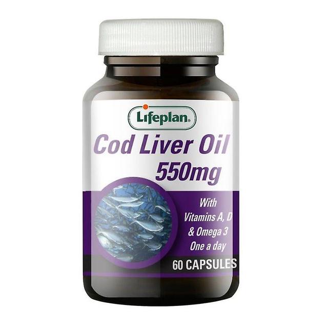 Life Plan Lifeplan Cod Liver Oil 550mg Caps 60 (FT5101) on Productcaster.