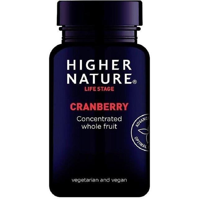 Higher Nature Cranberry Extract 500mg Vegetable Capsules 90 (CRA090) on Productcaster.