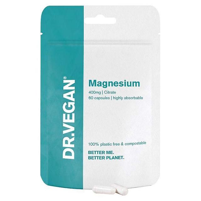 DR.VEGAN Dr Vegan Magnesium Citrate 400mg Capsules 60 on Productcaster.