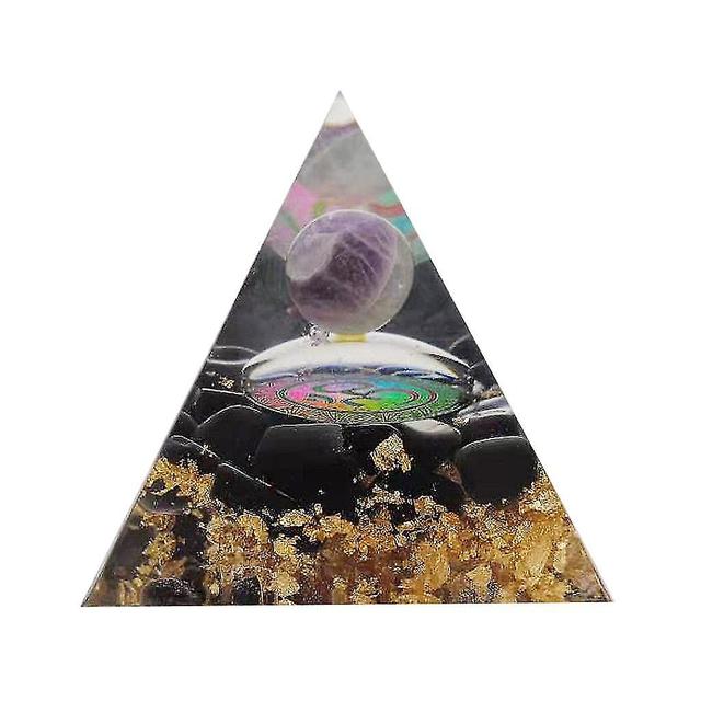 Orgone Pyramid Energy Generator Emf Protection Heal Meditation Home Decor on Productcaster.