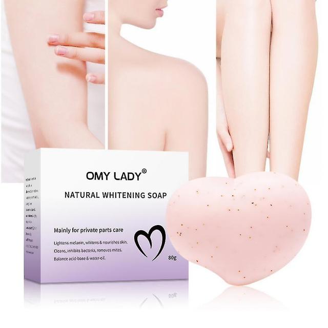 Peach Natural Whitening Soap For Women Collagen Soap Underarm Arms Legs Knees Buttock Body Type A02 on Productcaster.