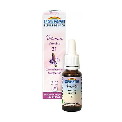 Biofloral Organic Verbena 20 ml of floral elixir on Productcaster.