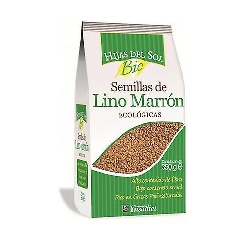 Hijas del Sol Flax Seeds Brown 350 g on Productcaster.