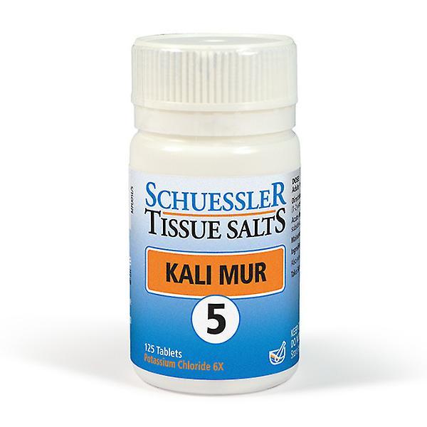 Schuessler Tissue Salts Schuessler-kudossuolat 125 tablettia - Kali mur, nro 5 | rauhasen tonic on Productcaster.