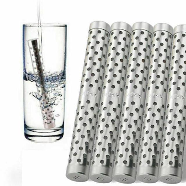 Unbrand Alkaline Water Stick Ph Alkalizer Ionizer Hydrogen Minerals Wand Purifier Filter Silver 1PC on Productcaster.