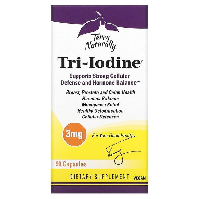 Terry Naturally, Tri-Iodine, 3 mg, 90 Capsules on Productcaster.