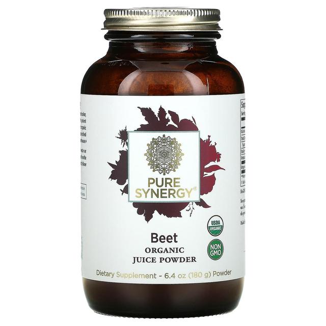 Pure Synergy, Organic Juice Powder, Beet, 6.4 oz (180 g) on Productcaster.