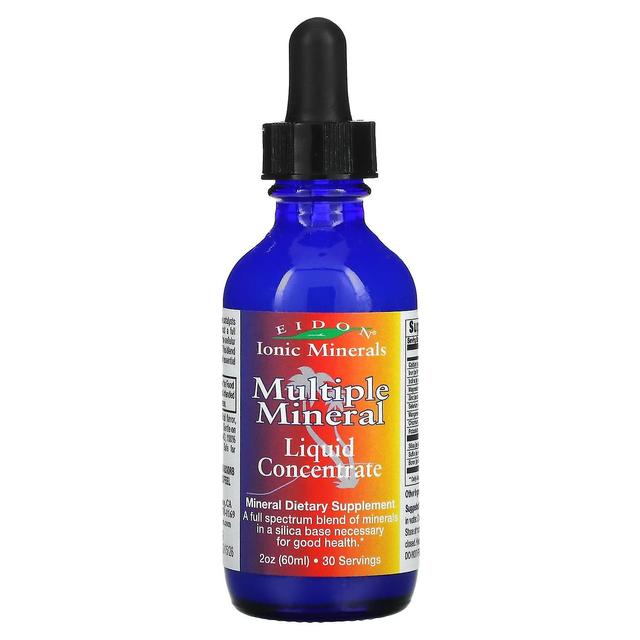 Eidon Mineral Supplements, Multiple Mineral, Liquid Concentrate, 2 oz (60 ml) on Productcaster.