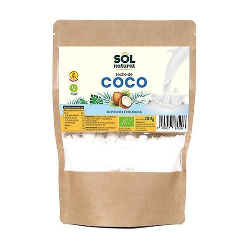 Sol Natural Organic coconut milk powder 200 g of powder (Coconut) on Productcaster.