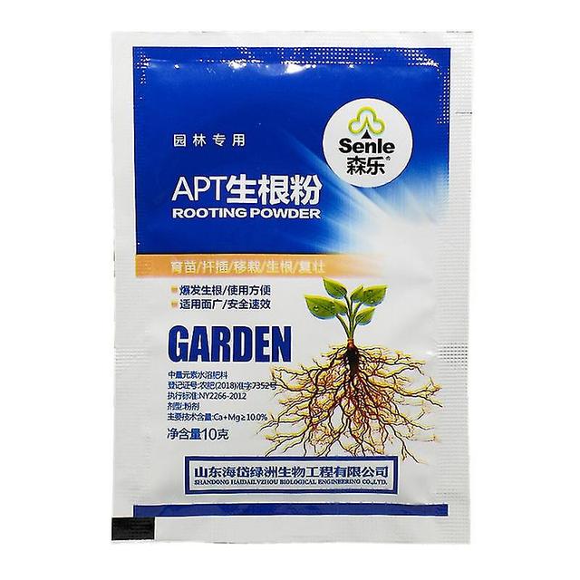 10pcs Flower Rapid Rooting Powder Growing Root Seedling Recovery Plant Seeds Root Vigor Germination Aid Fertilizer 10g/pcs on Productcaster.