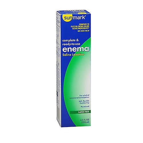 Sunmark Complete & Ready-To-Use Enema Saline Laxative, Count of 1 (Pack of 6) on Productcaster.