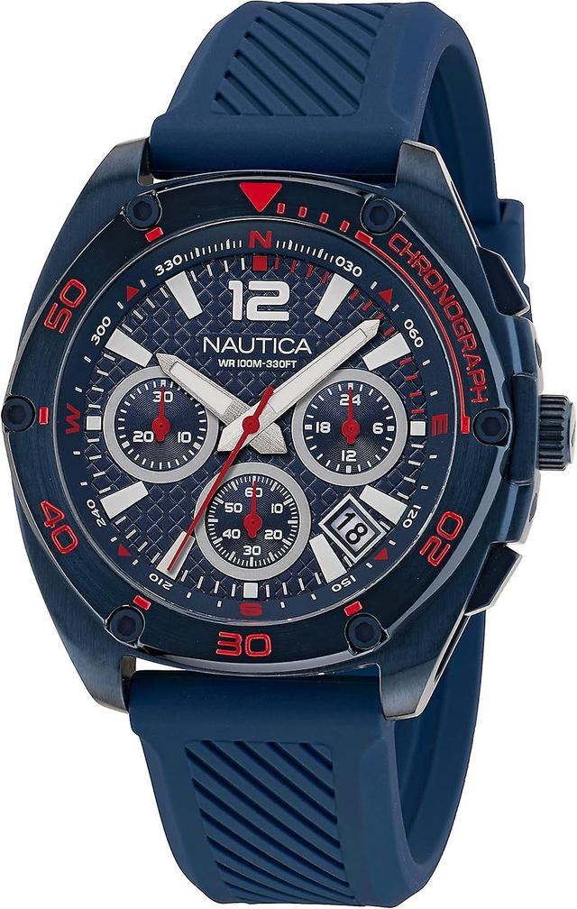 Relógio Masculino Nautica NAPTCS303 Azul on Productcaster.