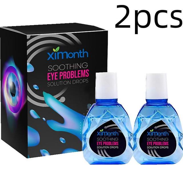 2x Cool Eye Drops Medyczne oczyszczanie Detox Łagodzi dyskomfort Usuwanie zmęczenia Popraw widzenie Relaks Masaż Pielęgnacja oczu 10ml on Productcaster.