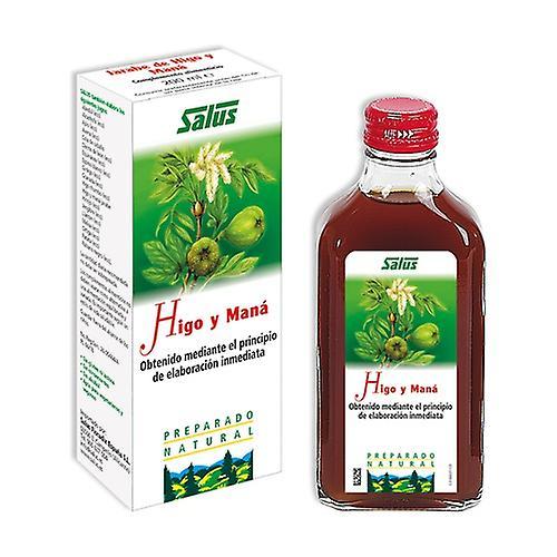 Salus Schoenenberger Fig and Mana Syrup 200 ml on Productcaster.