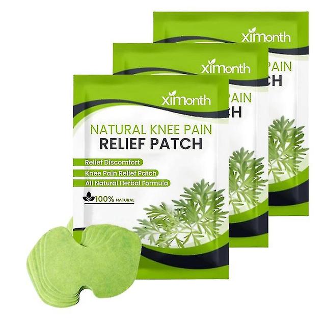 Chork 3X Knee joint Pain Plaster Wormwood knee pain relief patch Plaster Self heating Moxibustion Patch Natural Herbal Body Care on Productcaster.