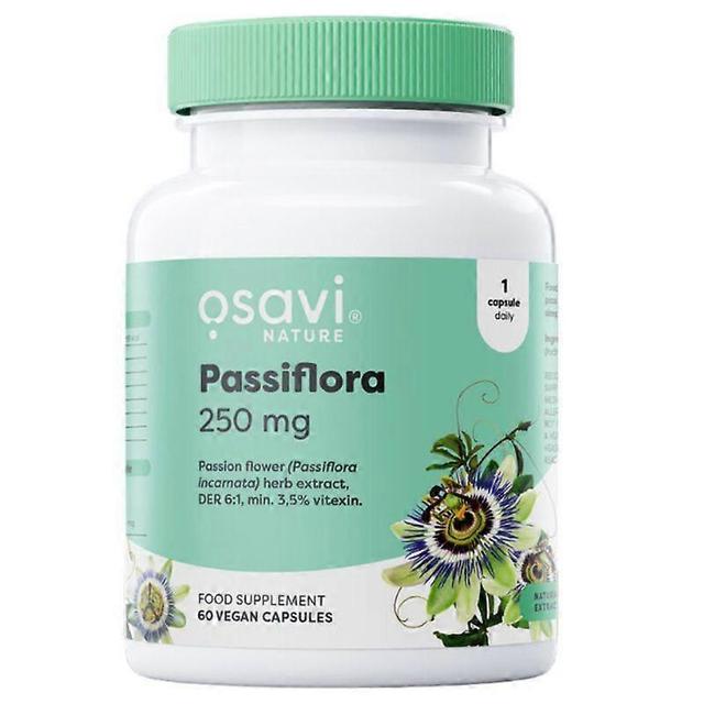 Osavi Passiflora 250 mg kapsuly 60 on Productcaster.