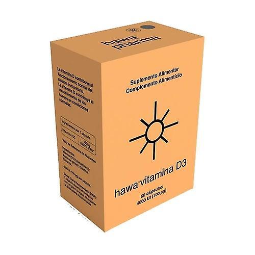 Hawa pharm Vitamin D3 4000IU 60 softgels on Productcaster.