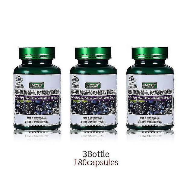 Woosien Beauty Collagen Capsules Whitening Supplement Pills Antioxidant Anti Aging Wrinkles Removal Grape Seed Extract Cfda Approve 3bottles 180pc on Productcaster.