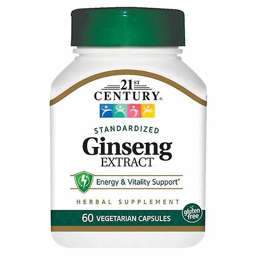 21st Century Extracto de ginseng del siglo 21, 60 cápsulas vegetales (paquete de 3) on Productcaster.