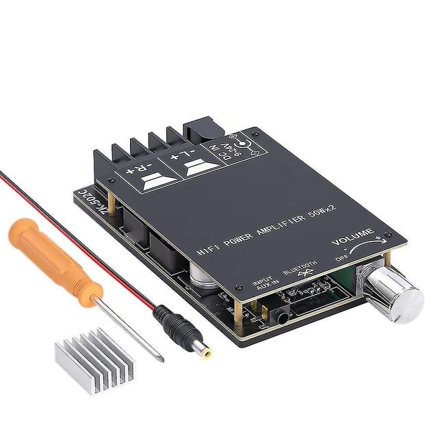 -502c Tooth 5.0 Amplifier Board 2 Chl Mini O Receiver Wireless 3.5mm on Productcaster.