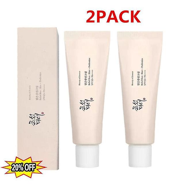 Relief Sun : Rijst + Probiotica Spf50+ Pa++++ 2pack on Productcaster.