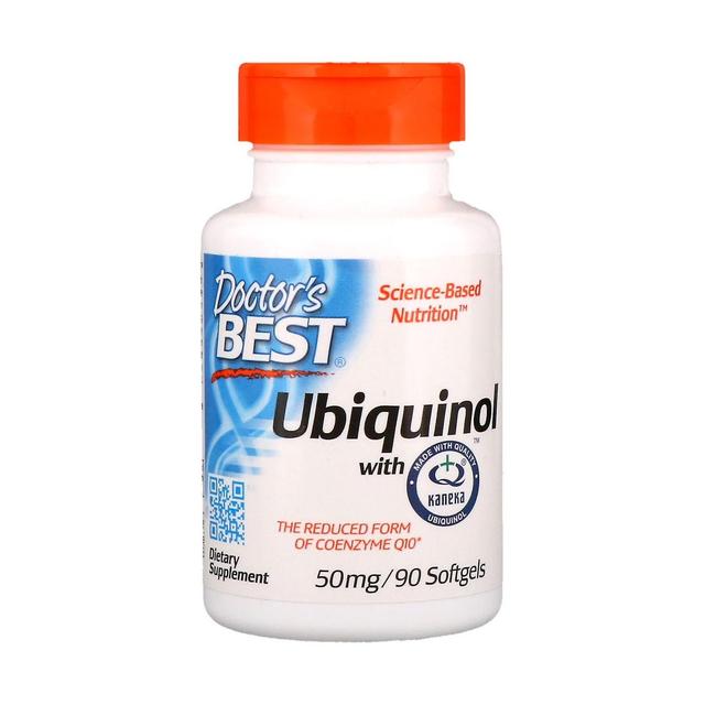 Doctor's Best, Ubiquinol com Kaneka, 50 mg, 90 Cápsulas gelatinosas on Productcaster.