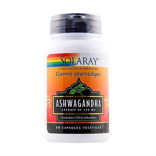 Solaray Ashwagandha 470 Mg 60 capsules on Productcaster.