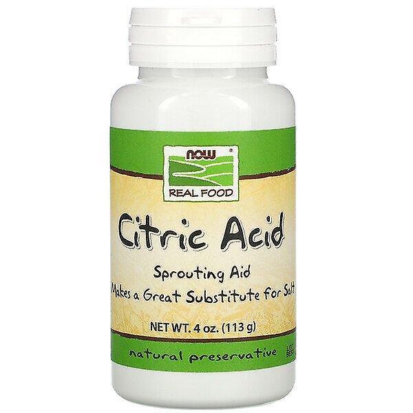 NOW Foods Agora Alimentos, Ácido Cítrico, 4 oz (113 g) on Productcaster.