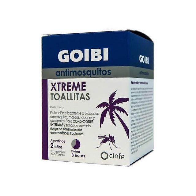 Goibi xtreme mosquito repellent wipes 16 uts on Productcaster.