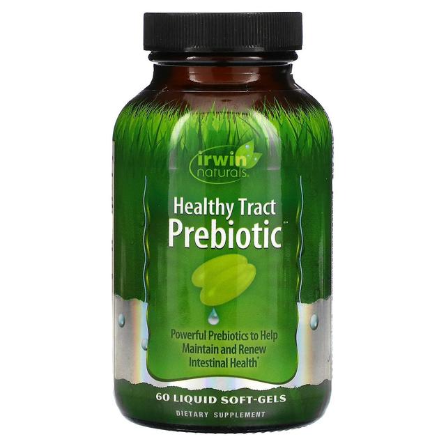 Irwin Naturals, Healthy Tract Prebiotic, 60 Liquid Soft-Gels on Productcaster.