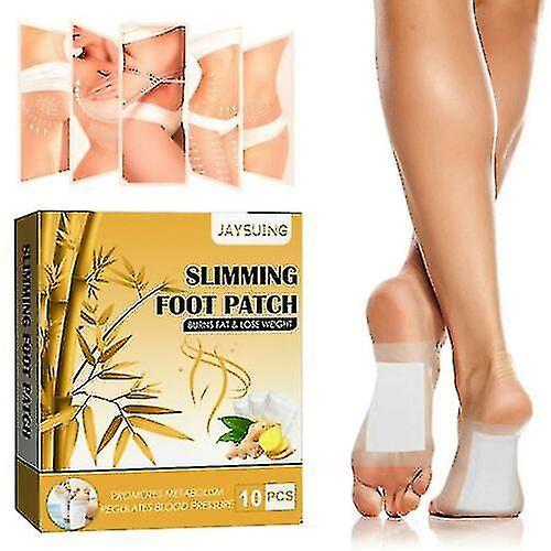 Schan 50pcs Detox Foot Pads Ginger Extract Toxin Removal Anti-swelling Weight Tighten on Productcaster.