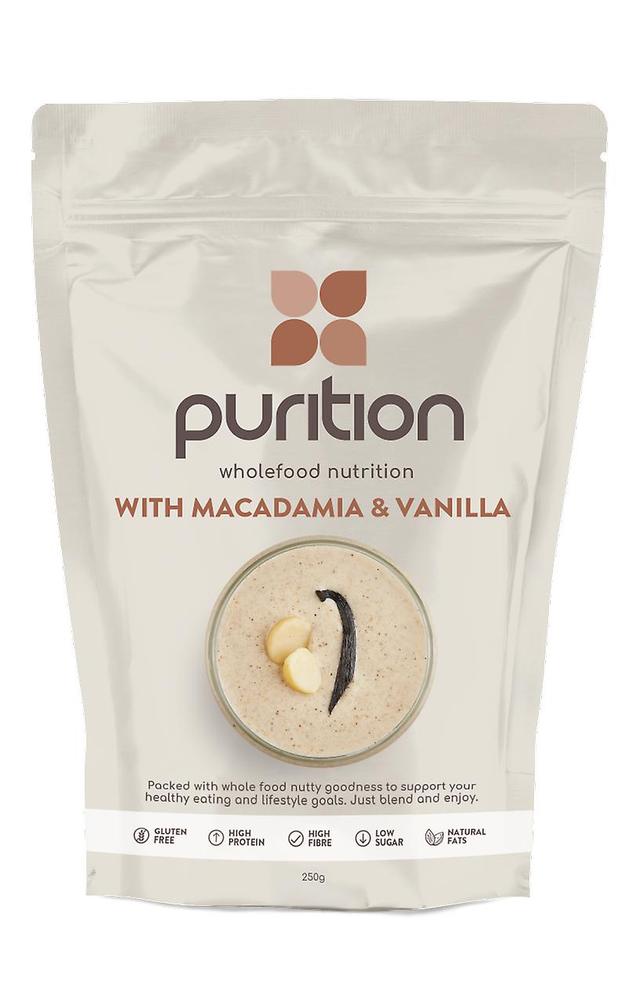 Purition wholefood nutrition with macadamia & vanilla 250g on Productcaster.