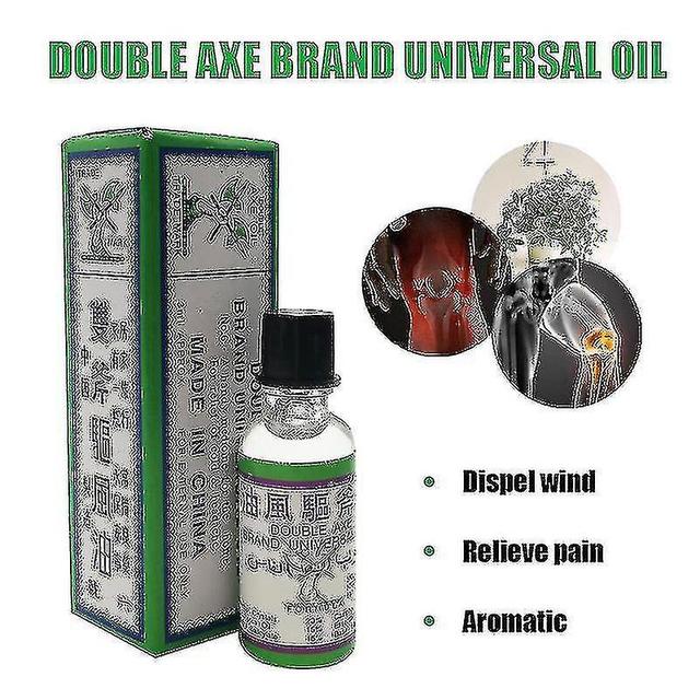 Double Axe Balm Refreshing Oil For Headache Dizziness Natural Medicinal Oil on Productcaster.