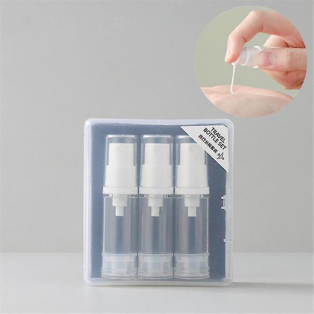 Sjioh Bærbar Travel Refillable Tom flaske sett Essence Shampoo Shower Gel Container Kosmetisk Parfyme Kan Spray Lotion Bottling Set 5ml klemme flaske on Productcaster.