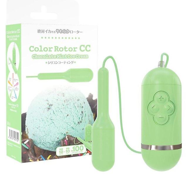 Ssi Japan Color Rotor Cc Vibrator - Chocolate Mint Ice Cream - 1pc on Productcaster.