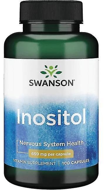 Swanson Inositol 650mg 100 Capsules on Productcaster.