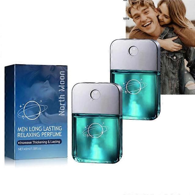 Perfume For Men Women Lady Female Parfum LongLasting Fresh Flower Fragrance Couples Dating Atmosphere 2pcs on Productcaster.