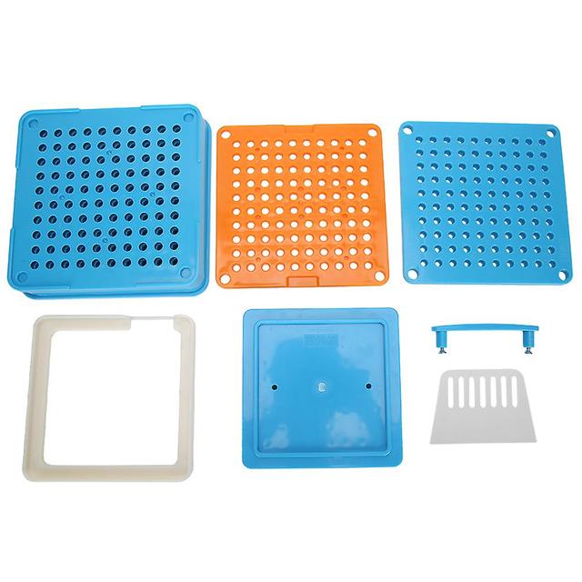 Gegong 2#100 Holes Capsule Powder Filler Plate Empty Capsule Plates Capsule Manual Filling Toolwithout Powder Block Plate on Productcaster.