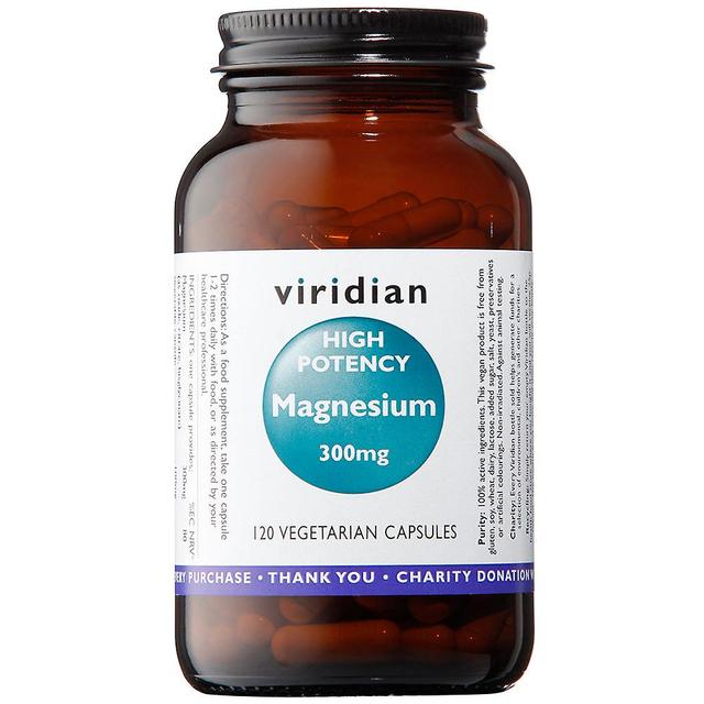 Viridian high potency magnesium 300mg 120's on Productcaster.