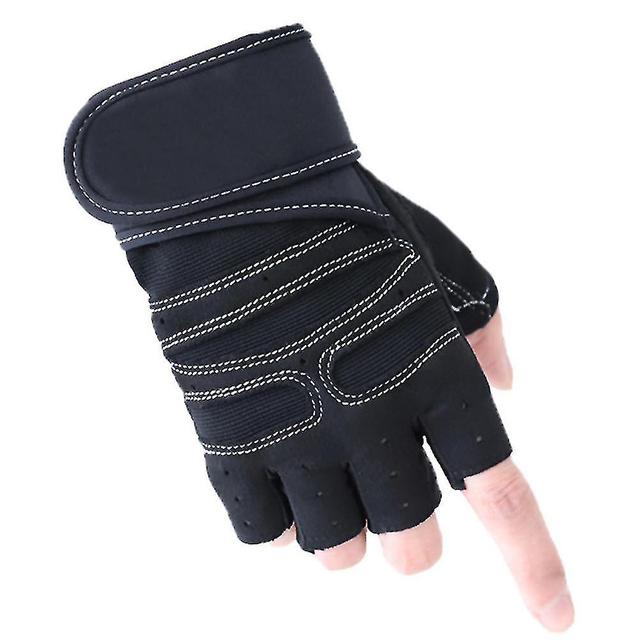 Skbcv Gants d’haltérophilie Barbell Résistance accrue Absorption des chocs Gants de sport Gants minces et doux respirants Blanc et noir XL on Productcaster.