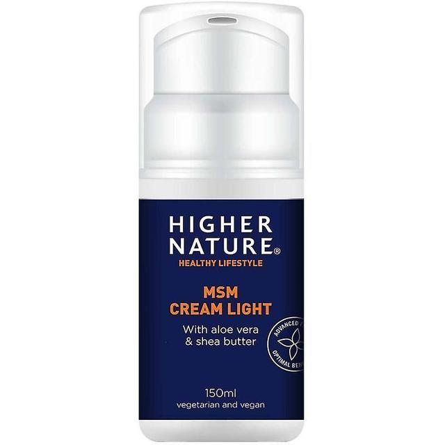 Higher Nature MSM Cream Light 90ml (MCL090) on Productcaster.