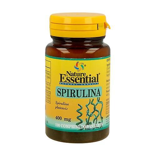 Nature Essential Spirulina 100 tablets of 400mg on Productcaster.